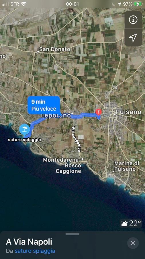 Casa Ulivo Villa Pulsano Luaran gambar